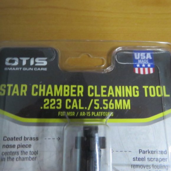 New OTIS Star Chamber Cleaning Tool .223 Cal/ 5.56MM - Picture 2 of 10